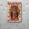 System of a Down Группа Забавный Бар Металлическая Вывеска Ретро Табличка Знак Алкоголь Пьющий Паб Клуб Мужская Берлога Кухонная Настенная Декорация