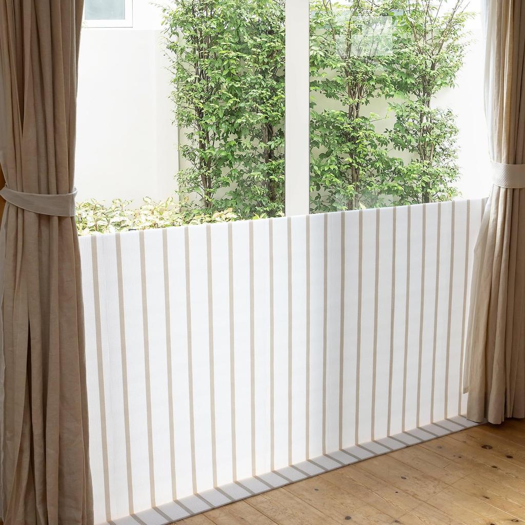 YAMAZEN Energy-Saving Insulation Panels for Window Warming, 8mm Thick, LL Size, Set of 3, YMA-9083(ST)