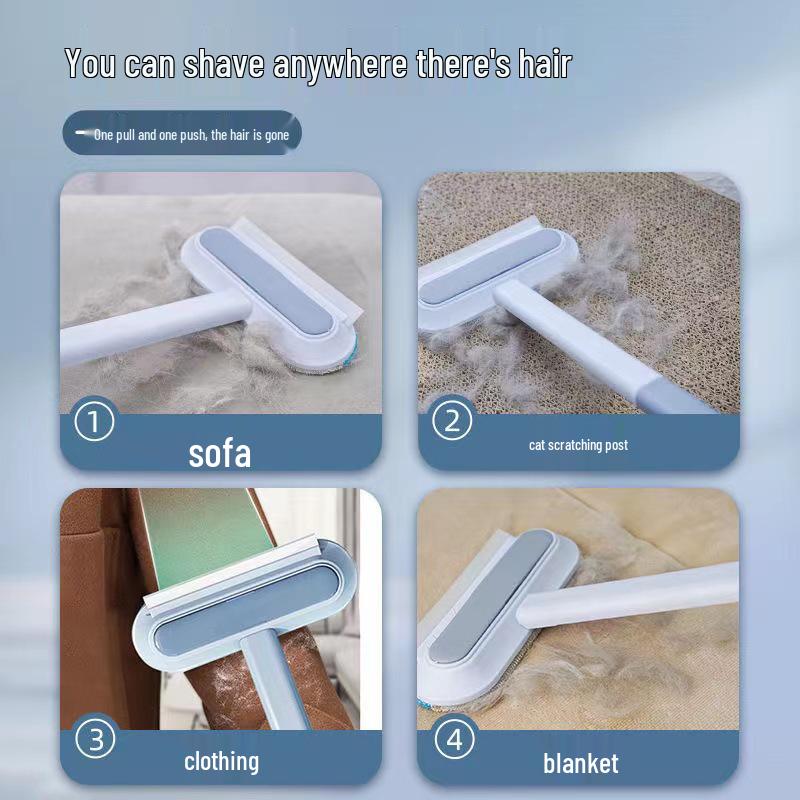 Скребок для удаления шерсти домашних животных для кошек и собак - Очиститель ковров и кроватей