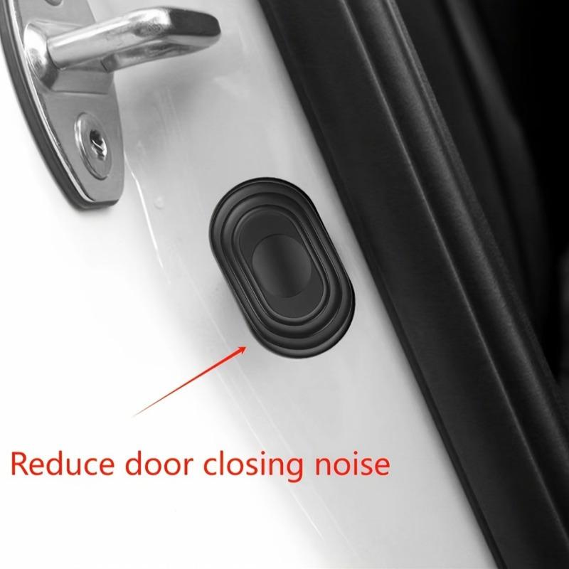 4Pcs Anti Vibration and Soundproof Door Edge Protector for Car Threshold - Made of Silicone Material