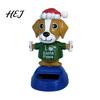 Vehicle Console Decorations Solar Powered Dancing Car Ornament, Creative Dashboard Christmas Cartoon Figure for Auto Interior Decoration, Cute Shaking