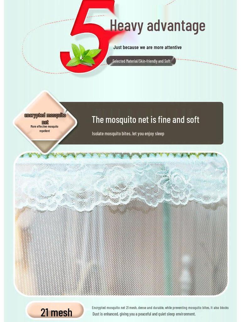 Монгольская юрта Зашифрованная москитная сетка для младенцев и детей - Летний дизайн против падений