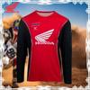 ABO2  Honda 2026 Summer New Off-Road Motorcycle Riding T-Shirt Breathable Sportswear Men and Women Riding Clothes