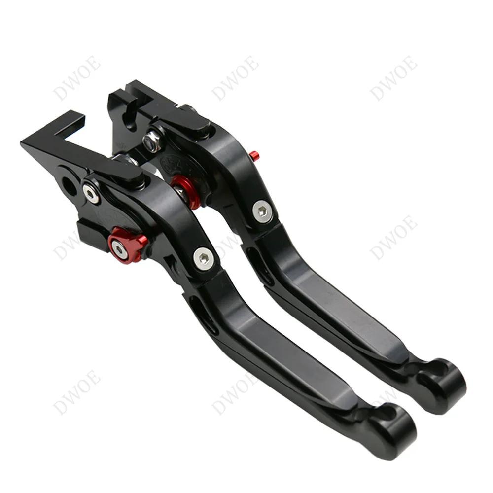 Motorcycle CNC Aluminum Adjustable Folding Brake Clutch Levers Extendable Handlebar Hand Grips for Yamaha FJ1200 XJR1200