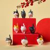 AAGWW Working Cat Figure Kitten Toy Mini Toy Cat Birthday Party Dark Colors Pieces 9 Designs 1 9 Designs 2 9 Designs Set, Figures, Characters,