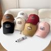 New Three Dimensional Embroidered Letter Baseball Hat for Women In Spring and Summer Fashion Versatile Sun Protection Baseball Cap Showing Small Face