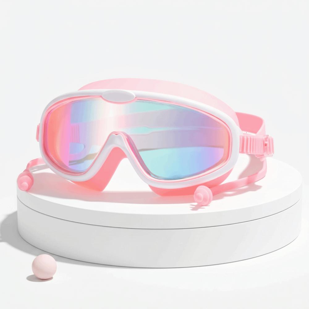 Anti-Fog Big Frame Swim Goggles Wide View Large Frame Swim Goggles Swimming Goggles Swimming