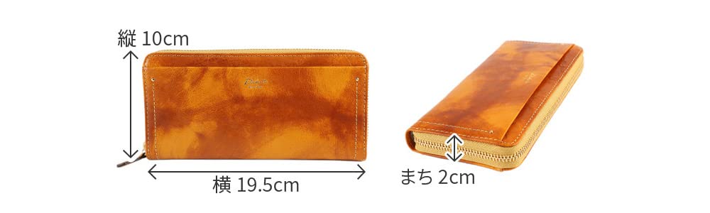 Длинный кошелек с круглой молнией, синий [Dakota], женский DA-30683-65