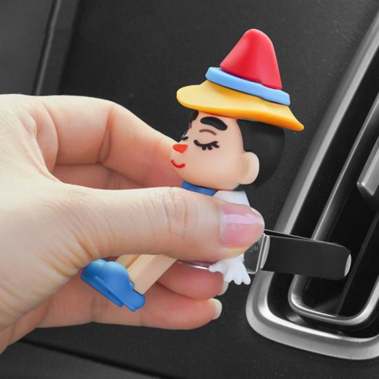 Yousheng Трясущийся ножками человечек Декор приборной панели автомобиля Креативная настольная фигурка Гипнотическая качающаяся нога Игрушка Подарок для любителей украшения автомобиля