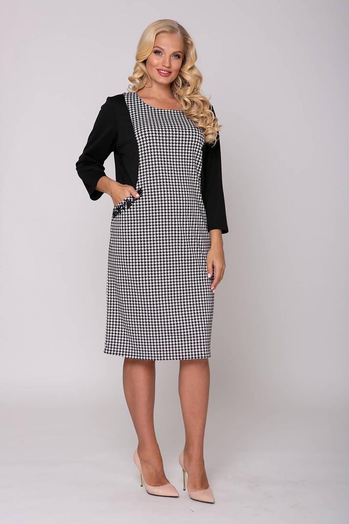 Платье с моделирующими вставками и декором Tatiana САБИНА