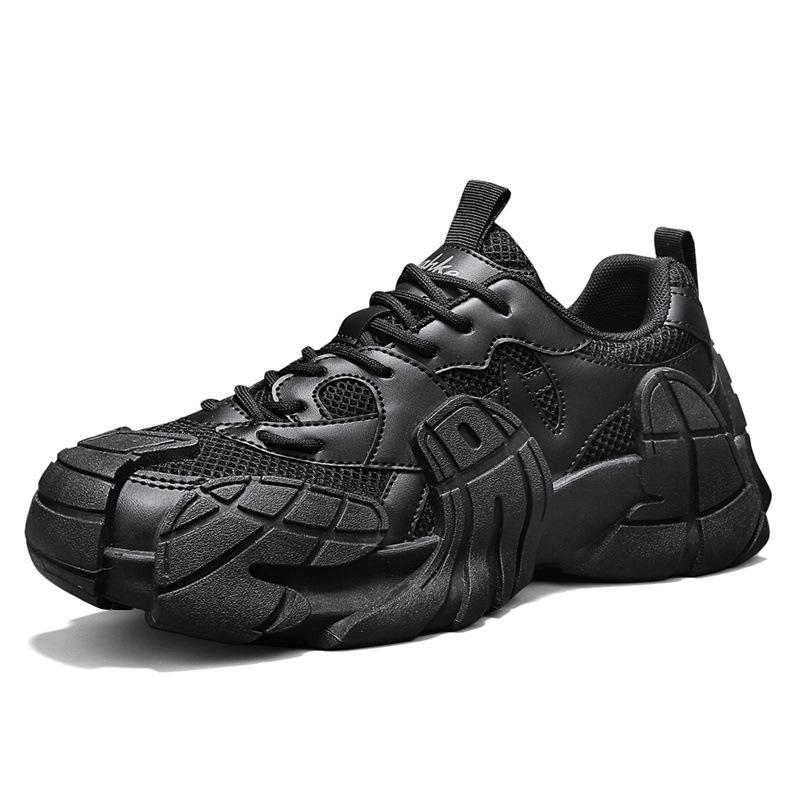Мужская обувь новая летняя дышащая спортивная и повседневная обувь мужская уличная сетчатая обувь на платформе персонализированная обувь-меха обувь