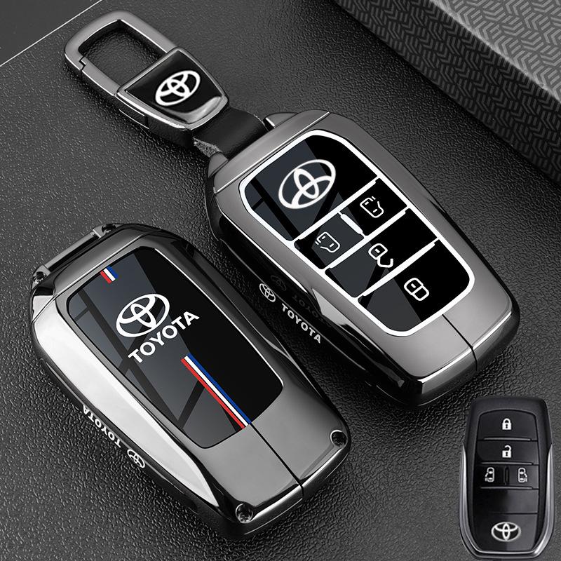 Металлический чехол для ключа для Toyota Alphard: Подходит для моделей Supreme 24 и 23