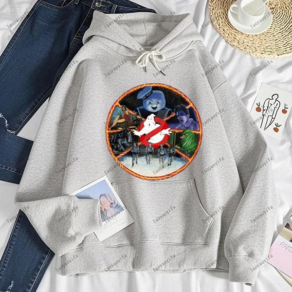 Ghostbusters Hoodie Men's Sweat-shirt Autumn New Products Korean Style Clothes Clothes for Men Japanese Hoodie Long Sleeve