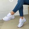 Women Platform Sneakers Autumn New Fashion Round Toe Casual Lace Up Sports Shoes Woman Non Slip Walking Shoes Ladies