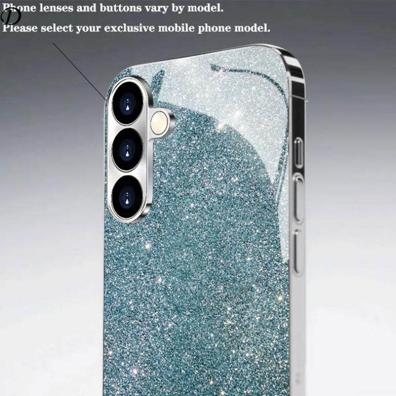 Гальванизированный золотой новый чехол для телефона для Samsung Galaxy S26 Ultra S25 Plus S24 S23 S22 fe закаленное стекло Художественные текстурные узоры