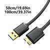 Кабель USB 3.0 на Micro-B для быстрой передачи данных 50/100 см для улучшения передачи данных и совместимости устройств