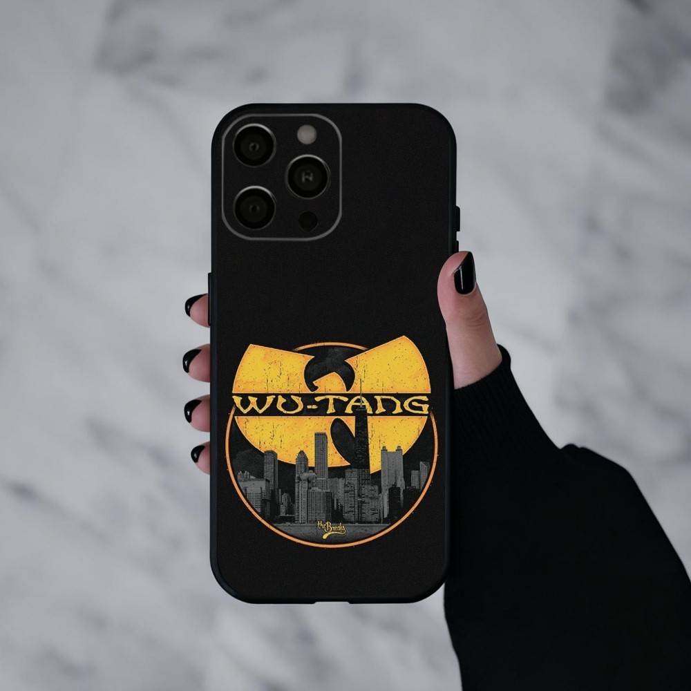 Wu-Tang Wu T-Tang C-Clan-N U-Ultra Чехол для телефона для iPhone 17pro,16,15,14,13,12,11 Plus,Pro Max,XS,Мягкий силиконовый черный чехол