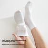 Men's Spring and Autumn Pure Cotton 10A Antibacterial and Anti Pilling Sports Short Socks