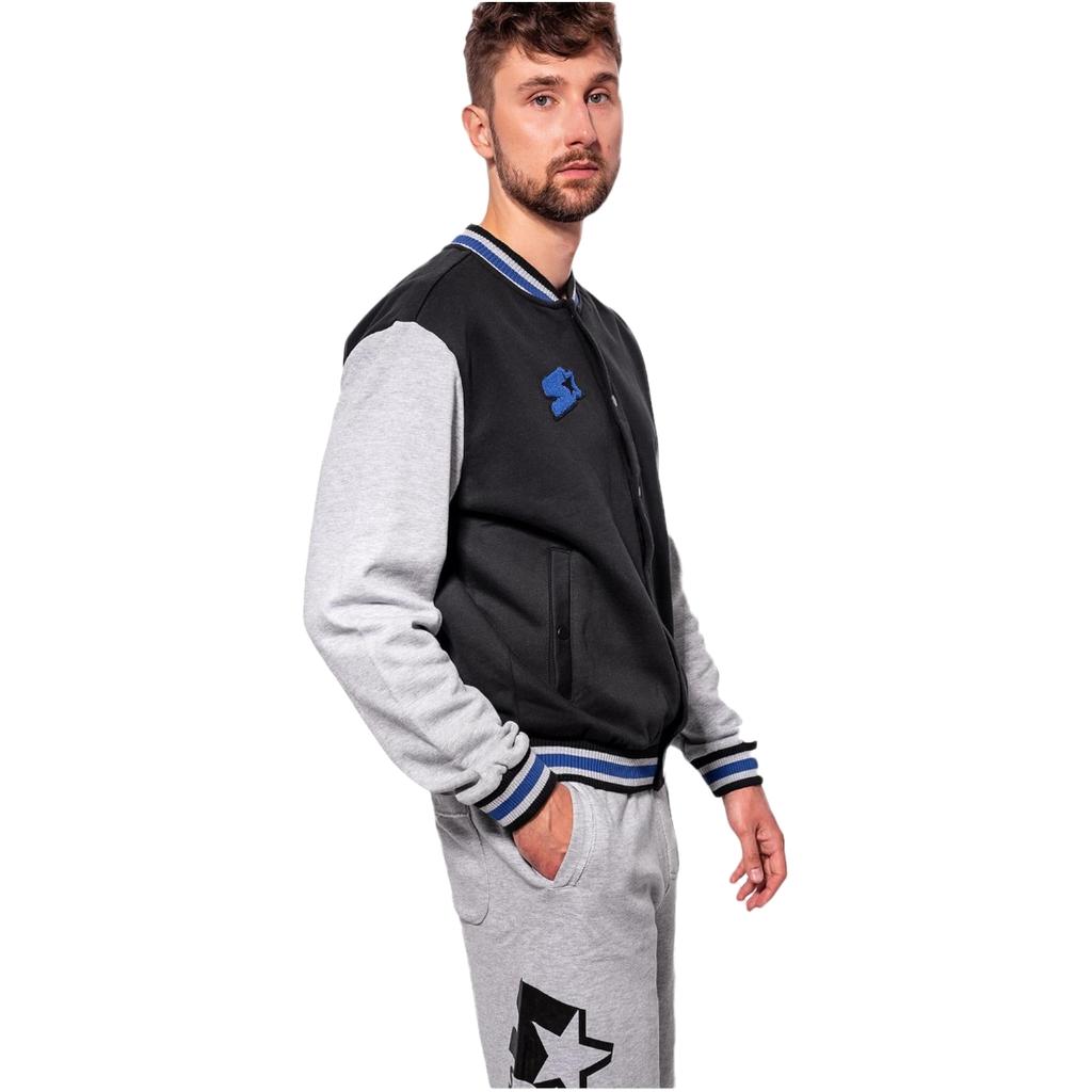 STARTER Man College Blouse, Mens Black Sweatshirt