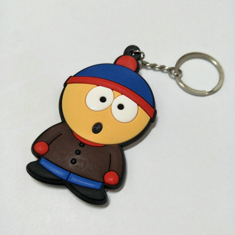 Силиконовый брелок Южный Парк, украшение в виде мультяшного персонажа, подарок