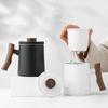 Креативная керамическая кружка с крышкой для заваривания чая и отделения воды - Персонализированный подарок для мужчин и женщин
