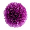 1 шт. Набор 7,8-дюймовых фиолетовых бумажных подвесных цветов для вечеринки по случаю дня рождения, бумажные шары с помпонами, цветочные шары, бумажные помпоны