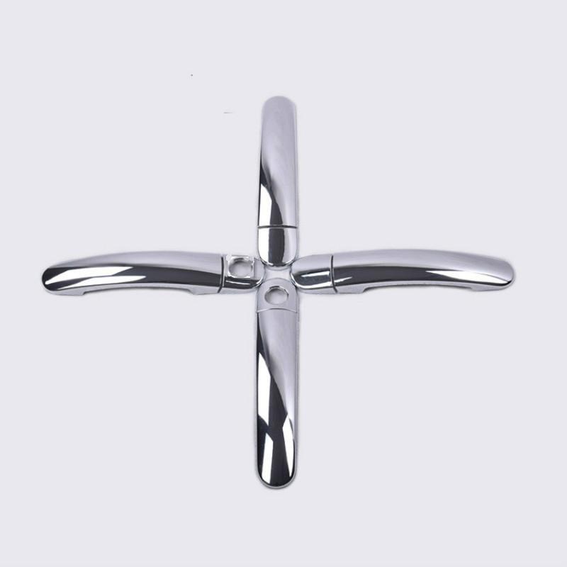 FUNDUOO для VW Passat B5 B5.5 1998-2005 VW Polo 2003-2009 Новые хромированные накладки на дверные ручки из АБС-пластика, отделка 2