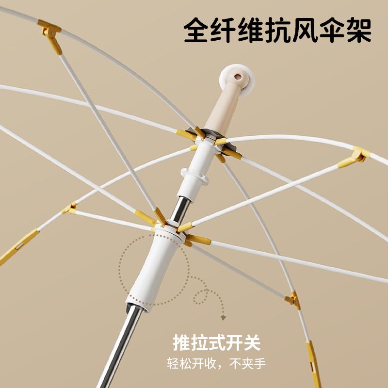 Midu rounded corner children's umbrella cartoon student umbrella black rubber sunscreen sun umbrella sun umbrella sun umbrella dual-use