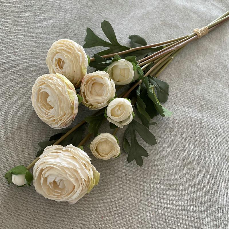 Реалистичный букет из шелковых лотосов для свадьбы, дома, офиса, цветочный подарок, украшение