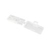 Reusable Cable Label Case with Clear Viewing Cover for Wire Organization, Quick Label Reading, and Pack of 100