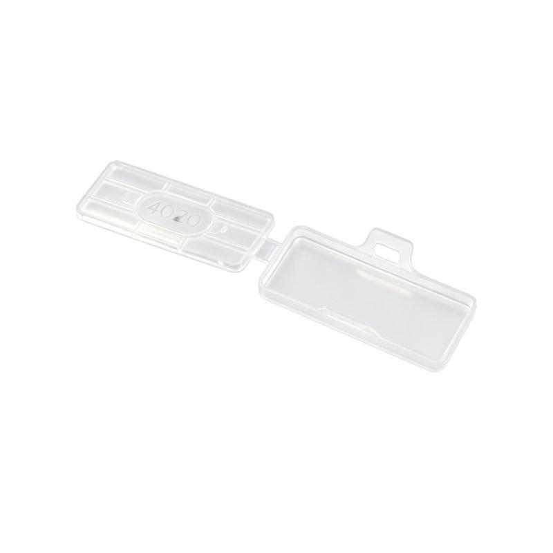 Reusable Cable Label Case with Clear Viewing Cover for Wire Organization, Quick Label Reading, and Pack of 100