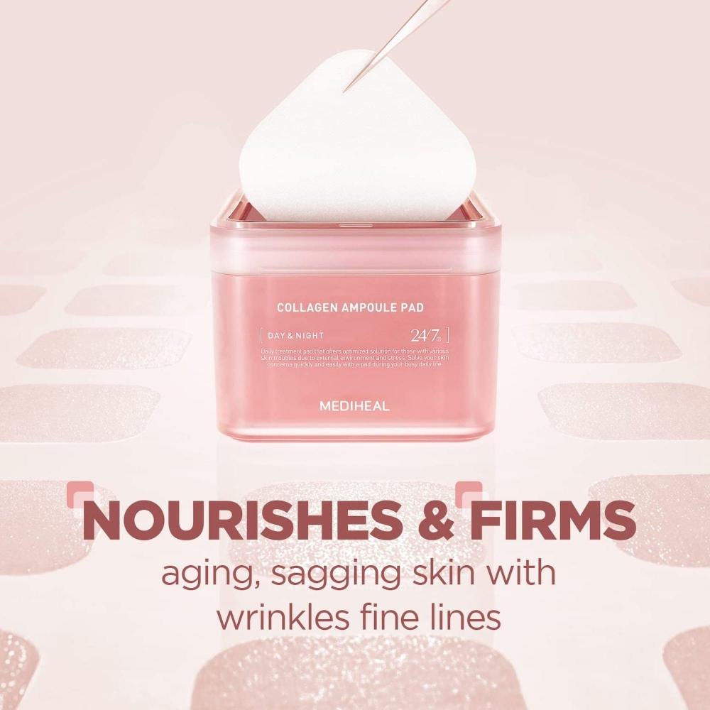 Mediheal Collagen Ampoule Pad 100 Ct