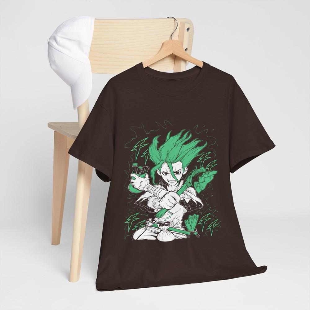 Dr Stone Senku Ishigami Tshirt Anime Unisexga Tshirt Taiju Oki Ryusui Gift Shirt