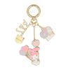 Marks Chrysanthemum and My Melody Key Ring, Paul & Joe X My Melody, Pink, PAJ-KH08-PK
