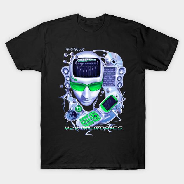 Asian Size Men Print T-shirt Y2K Player No-Cut Heat Transfer Print Cotton Tshirt