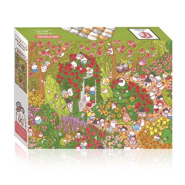 [Toy & Puzzle] Character Jigsaw Puzzle Molang Garden (DF-M08-050), Book