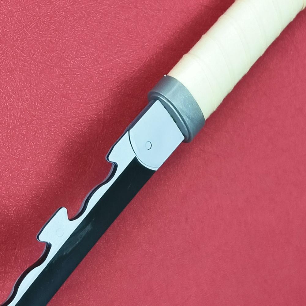 17-дюймовая катана Хашибиры Иноске Клинок рассекающий демонов Аниме Косплей Реквизит Нож ниндзя Настоящий размер Японская катана Самурайская сабля Игрушка