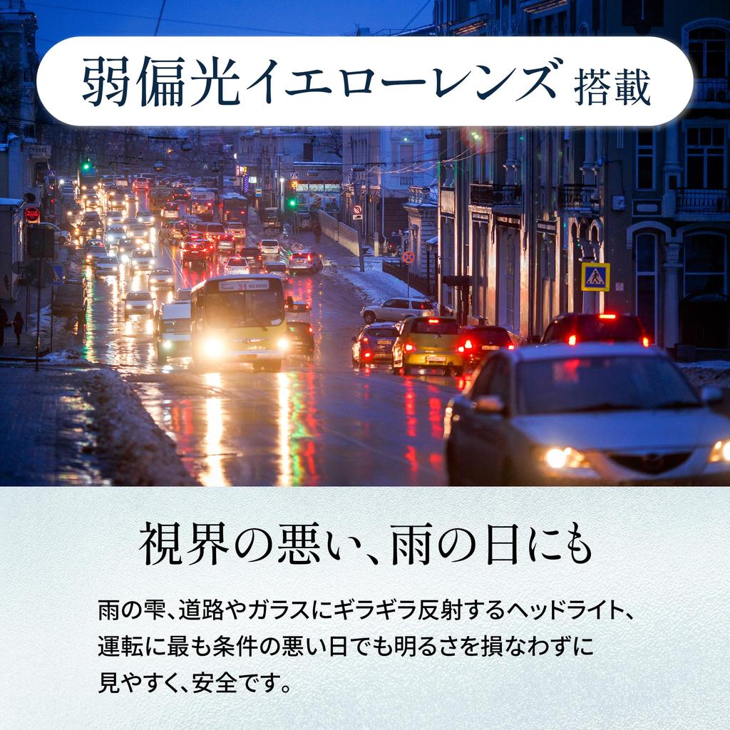 [Bokenoh] FitOver SC80-Y75 Polarized Sunglasses for Driving, Over Glasses, Sabae Planning