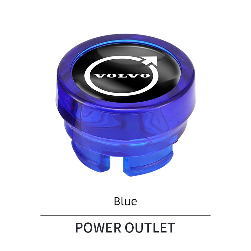 bngxu9 Car Cigarette Lighter Dust Plug Protection Cover Accessories For Volvo V60 XC60 V50 V40 V90 V70 S40 S60 S80 XC90 C30 S90 Olestar
