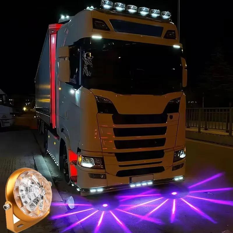 New Colorful Flashing Motorcycle Truck Chassis Llights LED Lights Rear Tail Lights Brake Lights Warning Llight