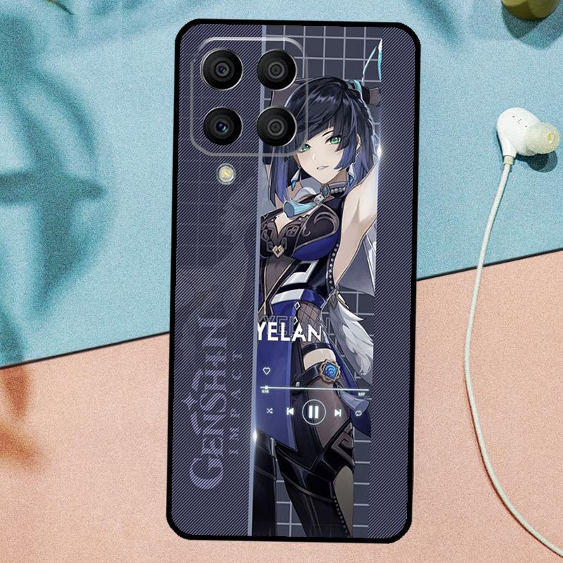 Yelan Genshin Impact Для Samsung Galaxy M21 M31 M11 M13 M33 M53 M16 M06 M12 M14 M15 M35 M55 M34 M54 M32 M52 Чехол