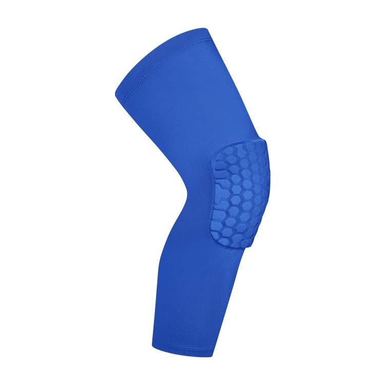 Men's Women's Running Fitness Knee Pads Outdoor Hiking Cycling Warm Sports Leg Sleeves Honeycomb Design Sponge Padding