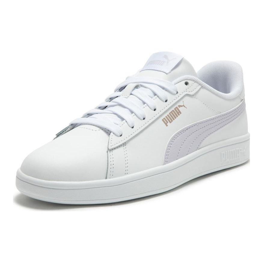 Puma Smash 3.0 Low Top Sneakers Unisex Sneakers White Purple 390987-08
