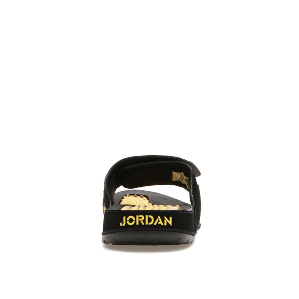 Air Jordan Hydro 4 Retro Slide Thunder Men Sneakers Yellow Black Tour-Yellow 532225-017