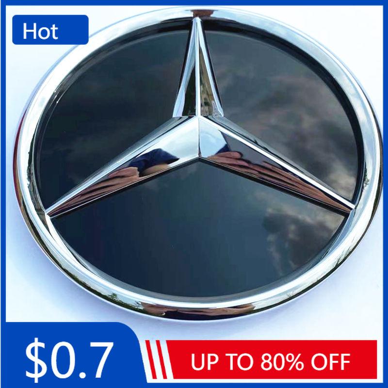 Car Sticker 18.5cm Grille badge Front Convex Star Emblem For Mercedes benz CLA class CLA C117 2013-2019 CLA C118 2019-2020