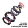 Threadless Tapered Tube Fork Straight Tube Bike Headset Bicycle Headset ZS44 ZS56 Sealed Bearing
