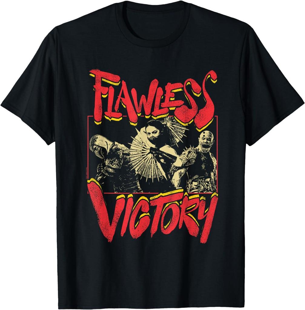Flawless Victory Group Pose Video Game Movie T-Shirt