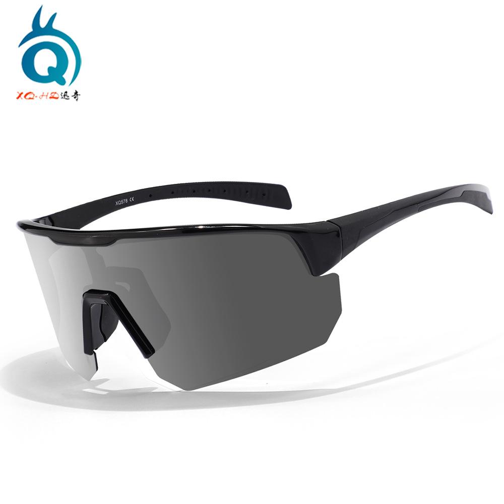 New cycling glasses, running polarized sunglasses, outdoor sports mountain bike goggles, climbing windproof glasses