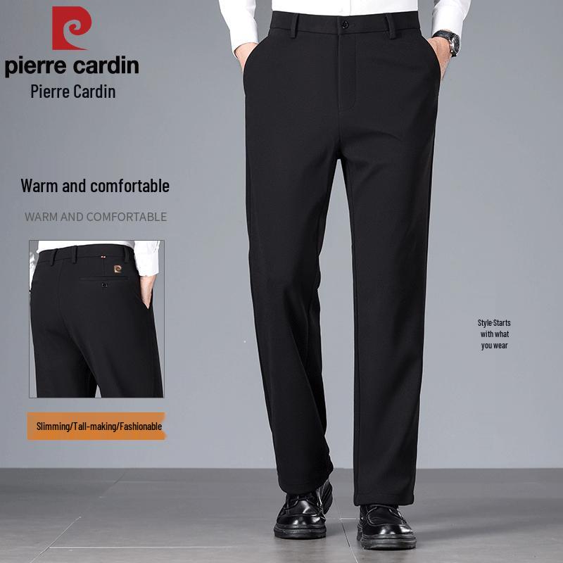 Pierre Cardin Мужские деловые повседневные брюки прямого кроя