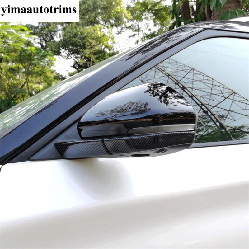 Rearview Mirror Cap Strip Decoration Cover Trim For Ford Explorer - ABS Chrome / Carbon Fiber Accessories Exterior